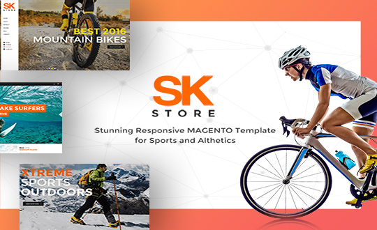 SK Store Premium Magento Theme For Sports Shop